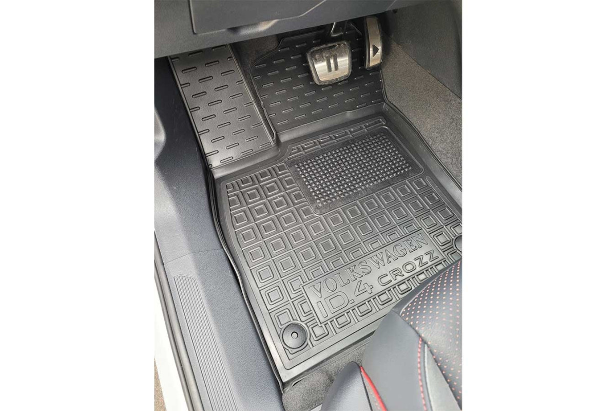 Комплект гумових килимків в салон Volkswagen ID.4 (Crozz) 2020-